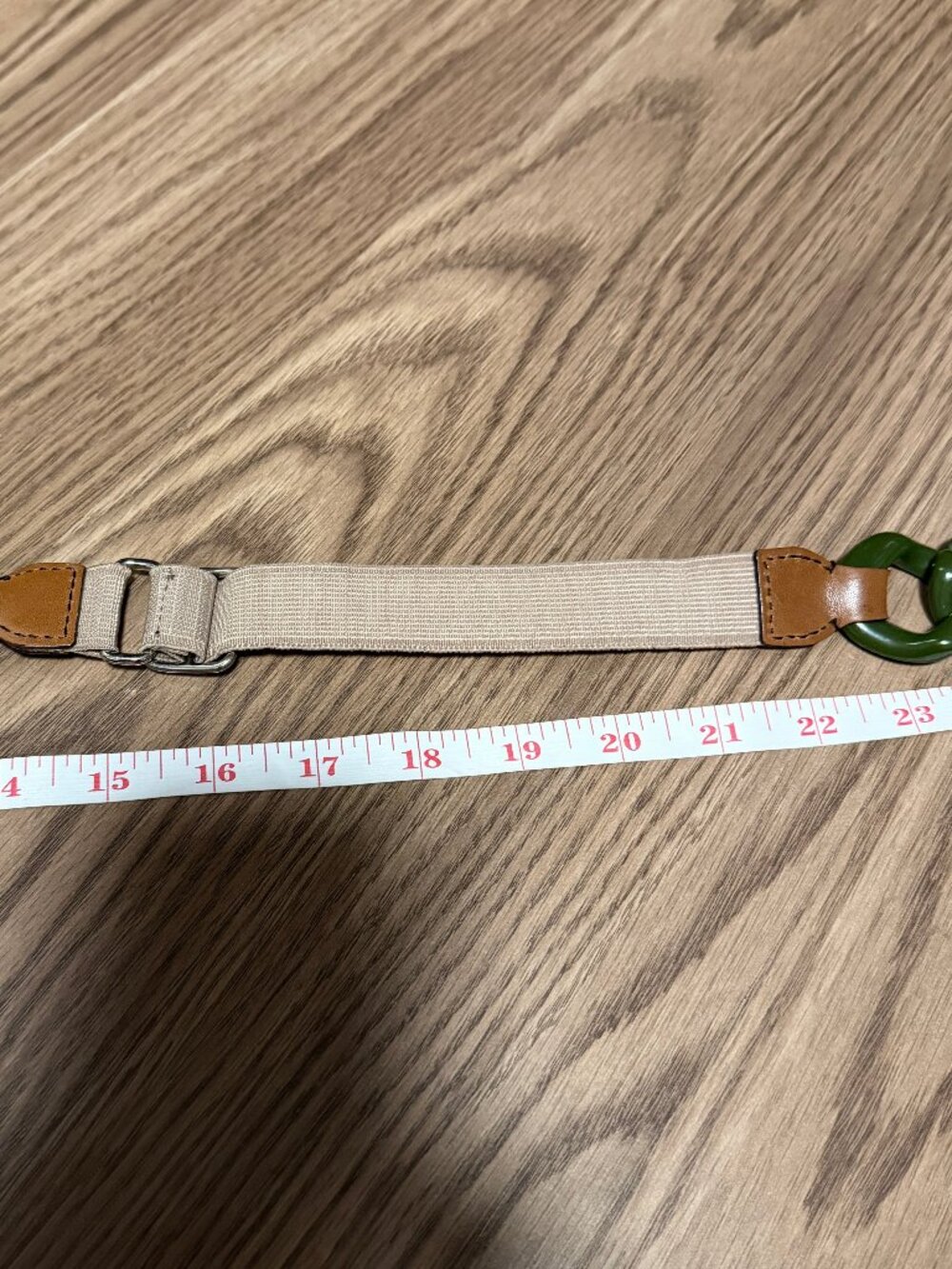 Vintage Prada Belt Green Size 85/34 - Picture 10 of 11